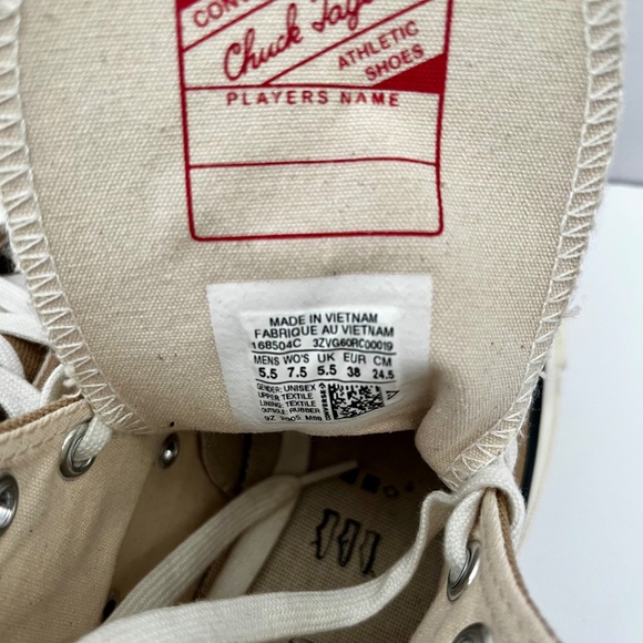 Converse Chuck Taylor All Star 70 168504C 7.5 women’s 5.5 Men’s - Picture 6 of 10